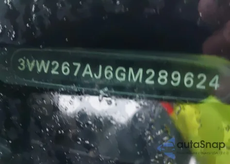 2016 Volkswagen Jetta 1.4T S from USA, damaged, VIN 3VW267AJ6GM289624